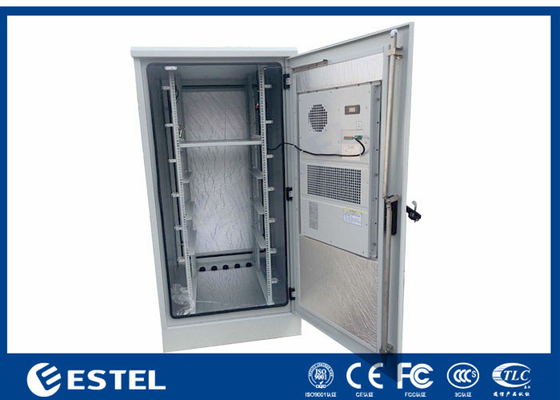 20U 1.2m Yükseklik Zemin Montajlı Dış Kapalı Ekipman 19 Inch Rack Kabineti