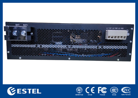 Tek duraklı Telkom 18kW 3U Rack-Mount DC Güç Sistemi Modüler 3kw Düzleştiriciler