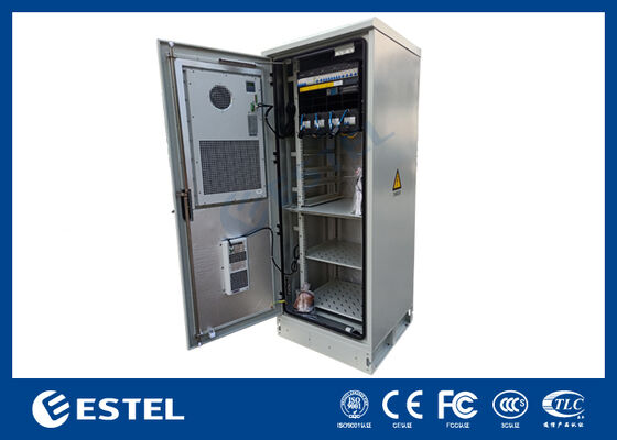 Telekom Gücü Paneli 30kW Düzleyici Gücü ve Güneş Enerjisi Hibrit DC Telekom Gücü Sistemi