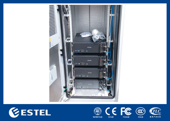 ET9090210A-40U Çift Kapılı Dış Dolabı Uzaktan İzleme Sistemi PDU ile Telekom