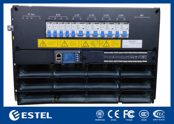 DC48V 7U 36kw Industrial Rectifier System Support Remote Management RS485