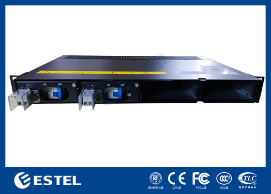Telekom yedek güç sistemleri için 1U 4 Slot Inverter genişleme rafı