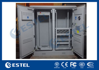 Ekipman / UPS için Klima Tipi Baz İstasyonu Dış Mekan Rack Kabin Enerji Tasarrufu