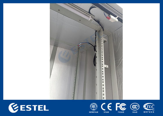 Ağ Ekipmanları İçin Opsiyonel 500W Klima Üniteli Kompakt 20U IP55 Dış Mekan Kabini