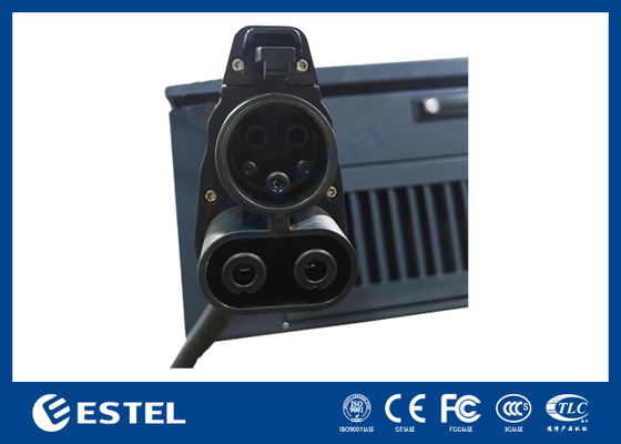 Çift Silahlı DC Hızlı EV Şarj Arabası 40kw 3Ph Duvar Kutusu IP54 Kapalı Şarj Arabası