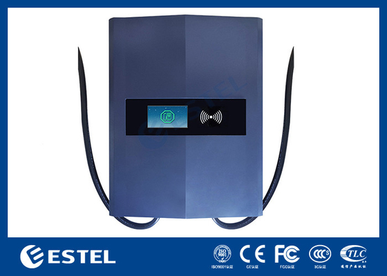 Çift Silahlı DC Hızlı EV Şarj Arabası 40kw 3Ph Duvar Kutusu IP54 Kapalı Şarj Arabası