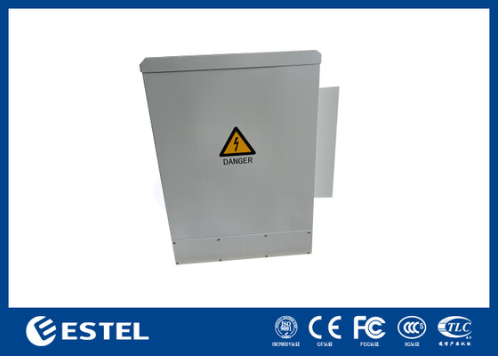 1000mm 16U Standart 19 inç Rack Dış Hizmetçi Dolabı Hava Duruma Karşı Elektronik Kutusu