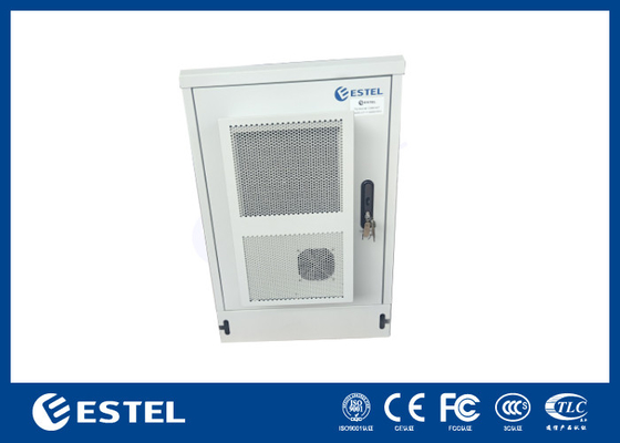 1000mm 16U Standart 19 inç Rack Dış Hizmetçi Dolabı Hava Duruma Karşı Elektronik Kutusu