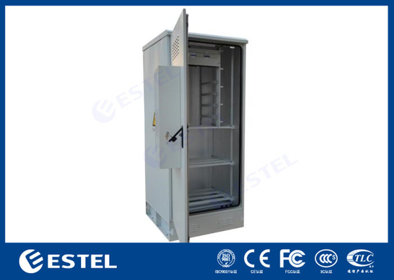 Açık 19 Inch Rack Kabine Pil Gücü Entegre Kontrol Kabineti