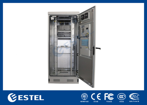 40U IP55 Galvanizli Çelik Akıllı Dış Kapı 1500W Klima ile