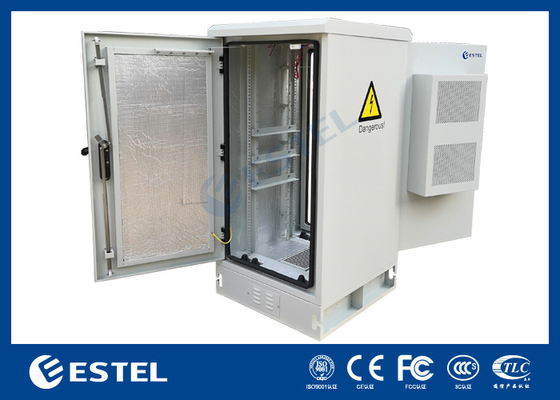 24U Kabine Klima 650x650x1300 Standart Boyutlu DC48V Soğutma ve Soğutma için Fan