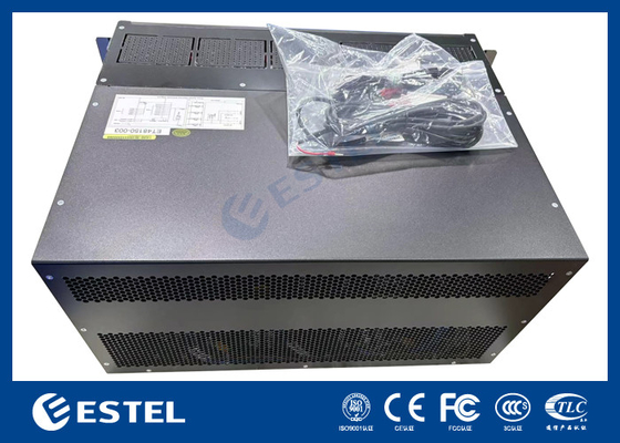 Yüksek Kapasiteli 3 ′′ 27kW 7U Rack-Mount DC Güç Sistemi, Modüler 3000W Düzelticiler, Geniş AC Girişi, > 96% Verimlilik