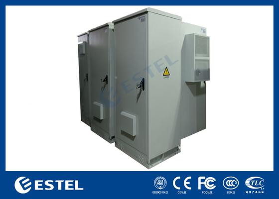 ET9070220-42U IP55 Dış Telekom Kabineti AC Klima ile Galvanizli Çelik Yapısı