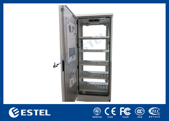 ET9070220-42U IP55 Dış Telekom Kabineti AC Klima ile Galvanizli Çelik Yapısı