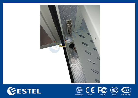 Ağ Ekipmanları İçin Opsiyonel 500W Klima Üniteli Kompakt 20U IP55 Dış Mekan Kabini