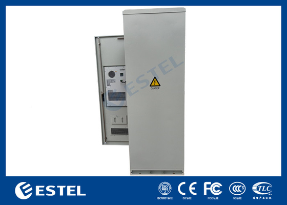 ET7575180A-33U Çift Duvarlı Dolab Yer Montajlı 48V Telekom Gücü Dolabı