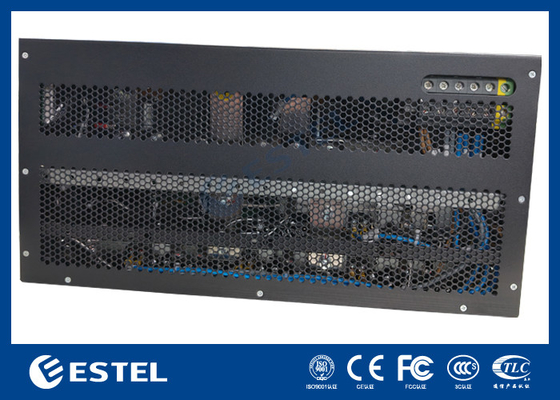 48V Plug-In Frame Güç kaynağı 5U Yüksekliği 19 inç Rack Kurulum 6 Düzleştirme Modülü ile