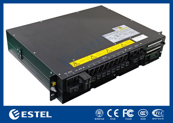 ET48200 M5E32A 2U Kompakt Telekom Güç Sistemi Yüksek Yoğunluklu 12KW Raka Montaj
