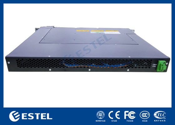 Kompakt -48VDC'den 220VAC'a Dönüştürücü Telekom Gücü Sistemi için DC'den AC Güç kaynağı 1U Yüksek Güç Voltaj Değiştiricisi