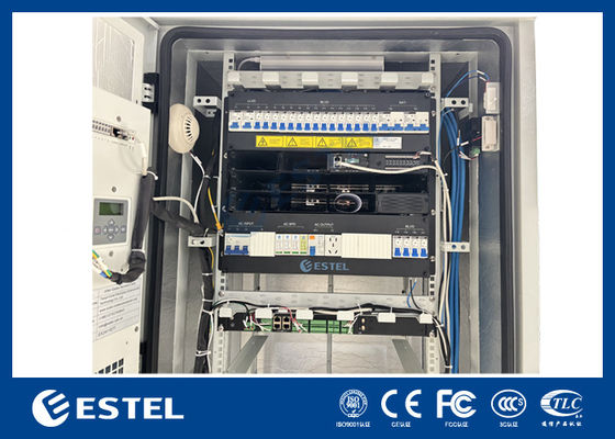 30kw 9U Raf Monteli Akıllı Telekom Doğrultucu Güç Dağıtım Sistemi LLVD BLVD ile