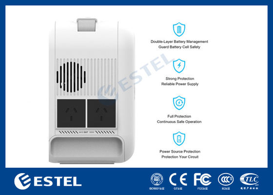ESTEL eCandle 1KWH Taşınabilir Elektrik Santrali LiFePO4 Pil Güneş Şarjı 300W Çıkış UPS Yedekleme