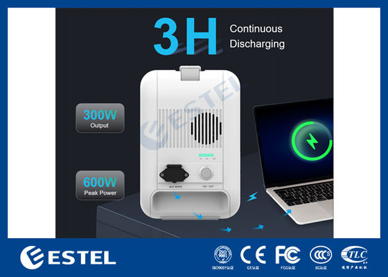 ESTEL eCandle 1KWH Taşınabilir Elektrik Santrali LiFePO4 Pil Güneş Şarjı 300W Çıkış UPS Yedekleme