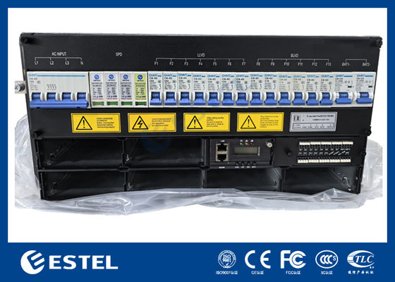 18kW 300A ile Dış Telekom Kabineti Telekom Ekipmanı için Telekom Gücü Sistemi DC Güç Tedarik Düzelticileri