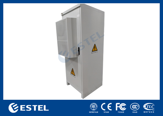 Galvanizli Sac Dış Mekan Telekom Kabini, Telekom Ekipmanları DC Güç Kaynağı Doğrultucuları için 9kW 150A Telekom Güç Sistemi