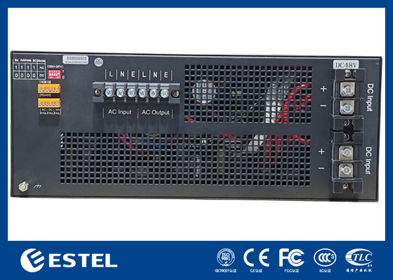 Inverter güç kaynağı DC48 5KVA 120V 60HZ Güç ve iletişim sistemleri için Inverter
