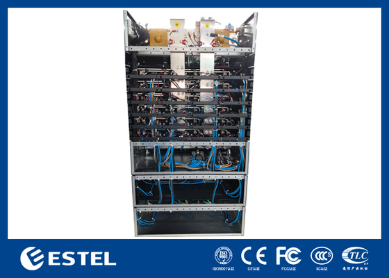 19U Alt Raf Güç Kaynağı 3000W 48V 220V AC Giriş Telekom Güç Sistemi