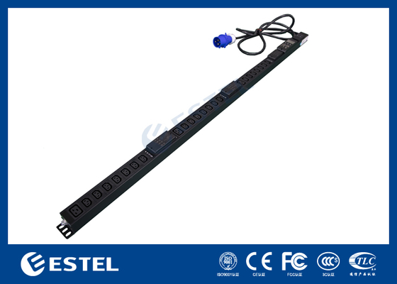 8 Çıkışlı 16A 250VAC RS-485 İletişimli Akıllı Güç Dağıtım Ünitesi (PDU)