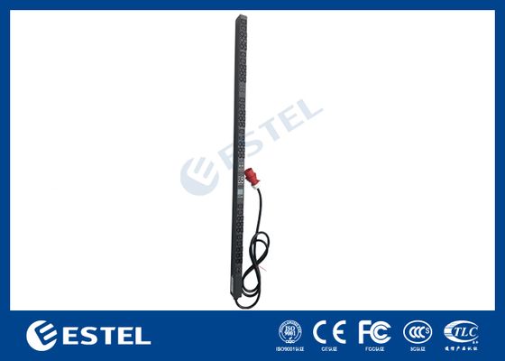 19 çıkış, Akıllı Protokoller PDU, Aşırı Koruma, 16A / 250V Kapasitesi ve Güvenilir Sunucu Rack Güç Dağıtımı ve Ekipman Güvenliği için Düz Plug Tasarımı.