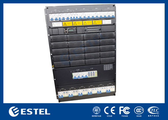 15U Alt Raf Güç Kaynağı 3000W 48V 650A AC Giriş Telekom Güç Sistemi