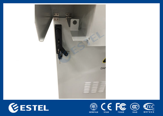 Elektrik dağıtım paneli ve pil hırsızlık karşıtı koruması ile Telekom Güç Kabineti ve 32U Dış Batarya Kabineti