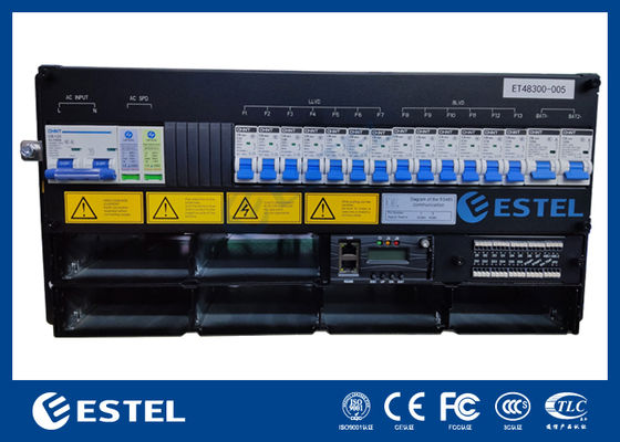 Telekom Gücü Sistemi IP65 12kW 200A Düzelticileri ile Dış Güç Kapalı