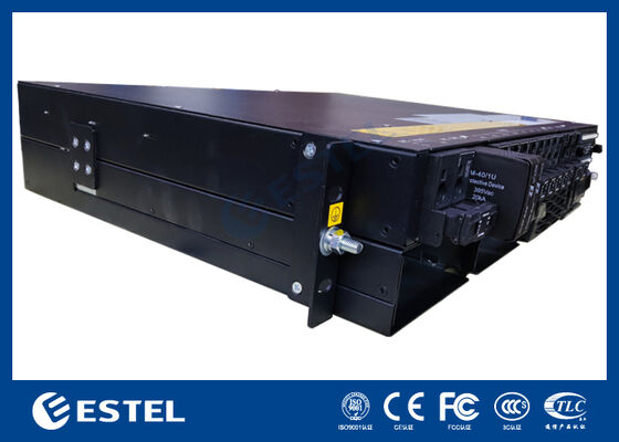 9kW 2U Rack-Mount DC Güç Sistemi Modüler 3000W Düzelticiler Geniş AC Girdi