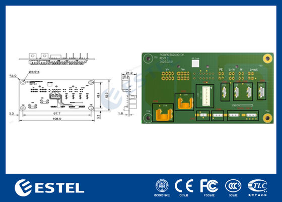 Ağ yönetimi için 3 bağlantı noktası ve akıllı izleme ile İletişim Inverter Modülü