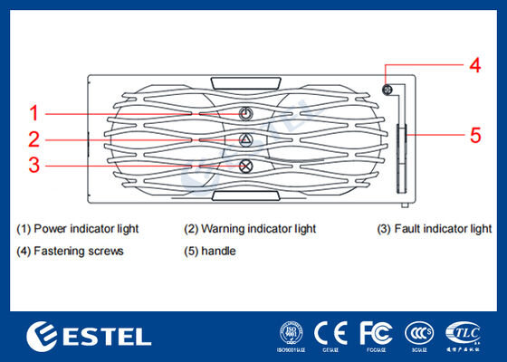 Ağ yönetimi için 3 bağlantı noktası ve akıllı izleme ile İletişim Inverter Modülü
