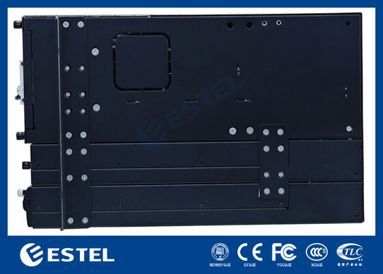 Ağ yönetimi ve kontrolü için RS485 internet portu, kuru kontaklar ve uzaktan izleme yetenekleri sağlayan Telekom Redresör Sistemi