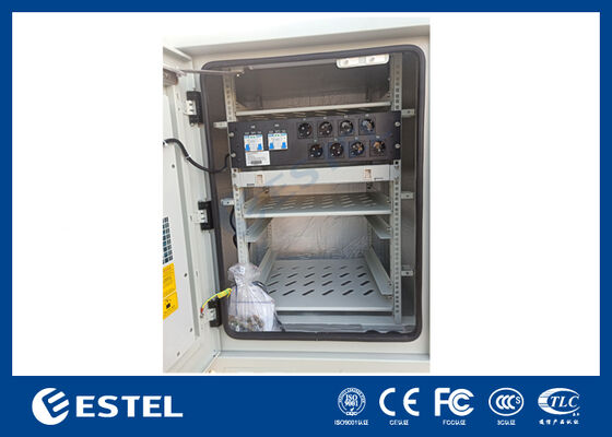 Kömür santrali ve maden bahçesi için Düzleştiriciler ve MPPT'ler ile Açık Telekom Gücü Kabineti 9kW'dan 18kW'ya kadar ölçeklenebilir