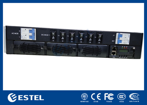 SNMP / Web Temelli Uzaktan Yönetim ile Modüler Telekom DC Güç Sistemi