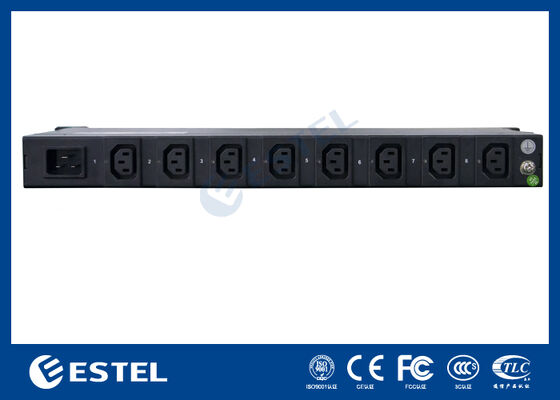 48VDC Telekom Güç Dağıtım Birimi (PDU), çoklu batarya girişi, yük devresi kesicileri ve iletişim sistemleri için uzaktan izleme ile modüler, raf monte edilebilir sistem