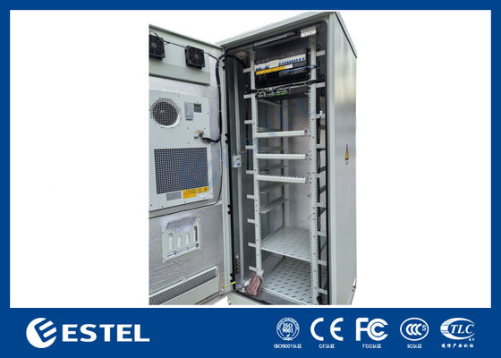24kW Telekom Düzeltme Gücü Sıcaklık Kontrollü IP65 Dış 38U Kapalı