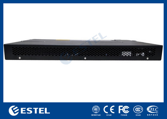 1U Rack Mount Telecom DC Güç Sistemi Entegre Dağıtım ve Akıllı Denetleyici ile