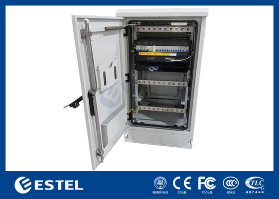 21U IP55 Entegre Telekom Kabini DC48V 24kw Doğrultucu Sistemi LLVD BLVD ile
