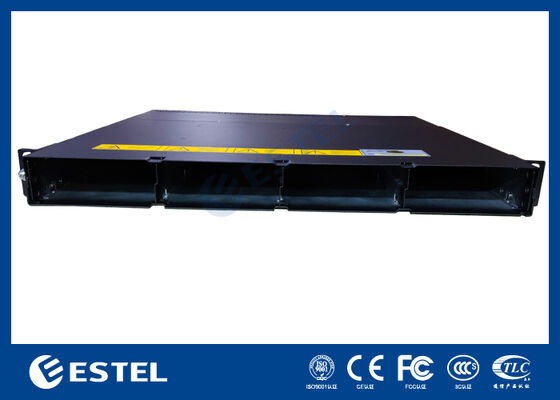 48V Telekom Güç Sistemleri için 1U 2 Yuvalı Yüksek Gerilim DC ve DC Solar Genişleme Rafı