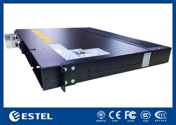 Telekom yedek güç sistemleri için 1U 4 Slot Inverter genişleme rafı