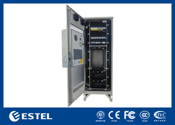 %96 Yüksek Verimli 12U 16kw Hibrit Güç Doğrultucu Sistemi RS485 İletişimi