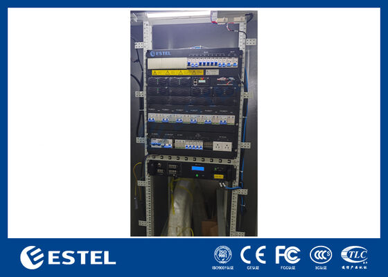 %96 Yüksek Verimli 12U 16kw Hibrit Güç Doğrultucu Sistemi RS485 İletişimi