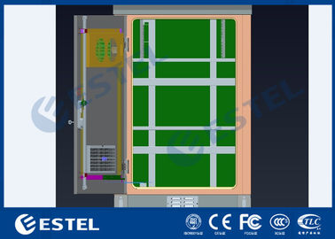 Ayaklı IP55 Tek Bölmeli Dış Mekan Telekom Kabini